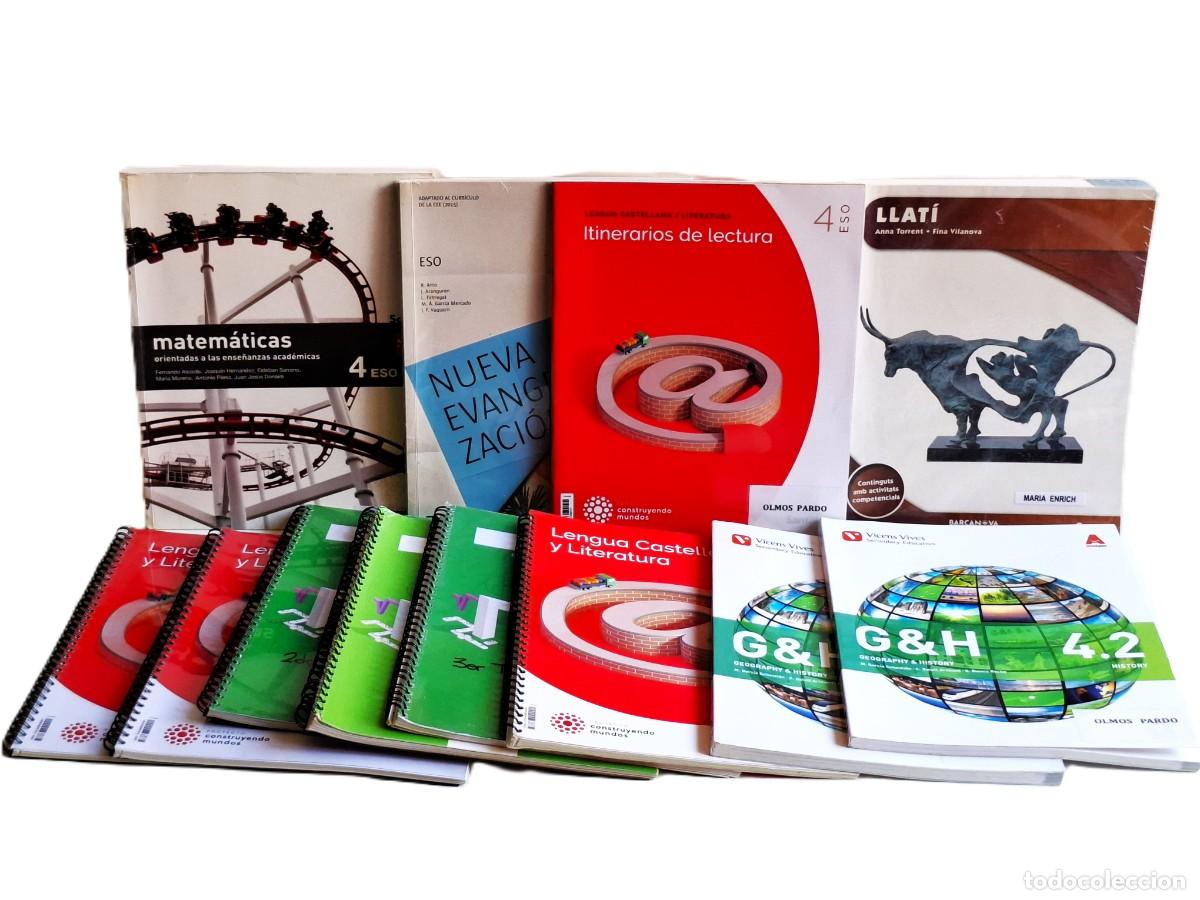 Libros de segunda mano: LOTE DE LIBROS VARIOS DE 4&ordm; DE LA ESO - Foto 1