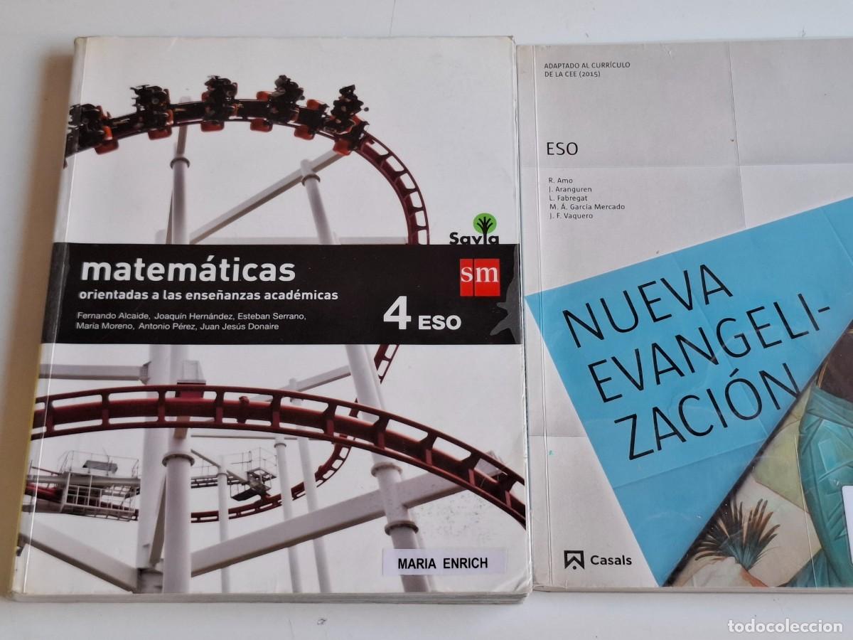 Libros de segunda mano: LOTE DE LIBROS VARIOS DE 4&ordm; DE LA ESO - Foto 8