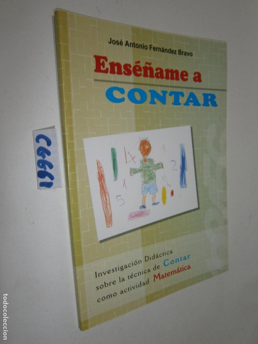 Libros de segunda mano: ANTIGUO LIBRO DE TEXTO - ENSE&Ntilde;AME A CONTAR