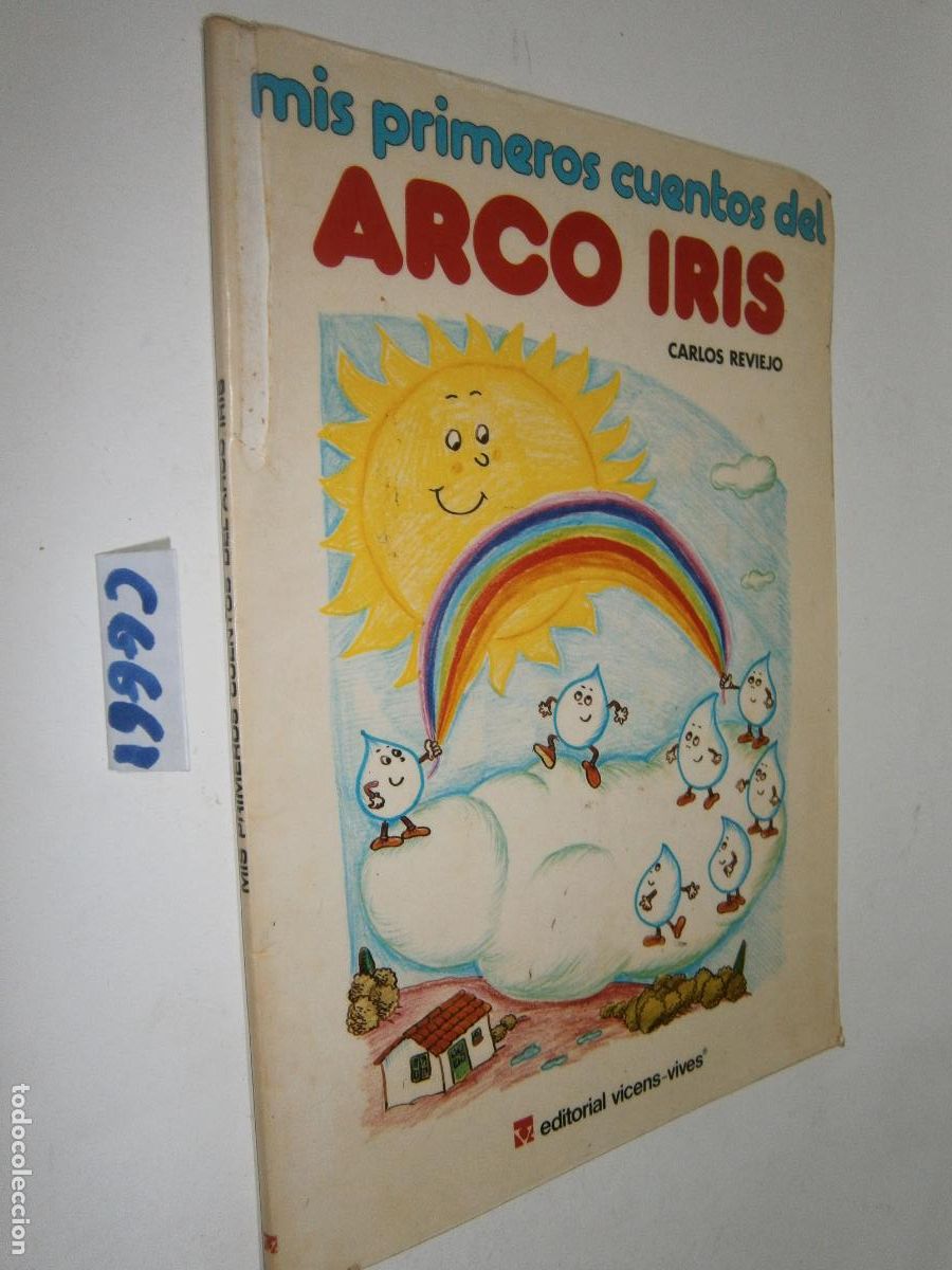 Libros de segunda mano: ANTIGUO LIBRO DE TEXTO - MIS PRIMEROS CUENTOS DEL ARCO IRIS
