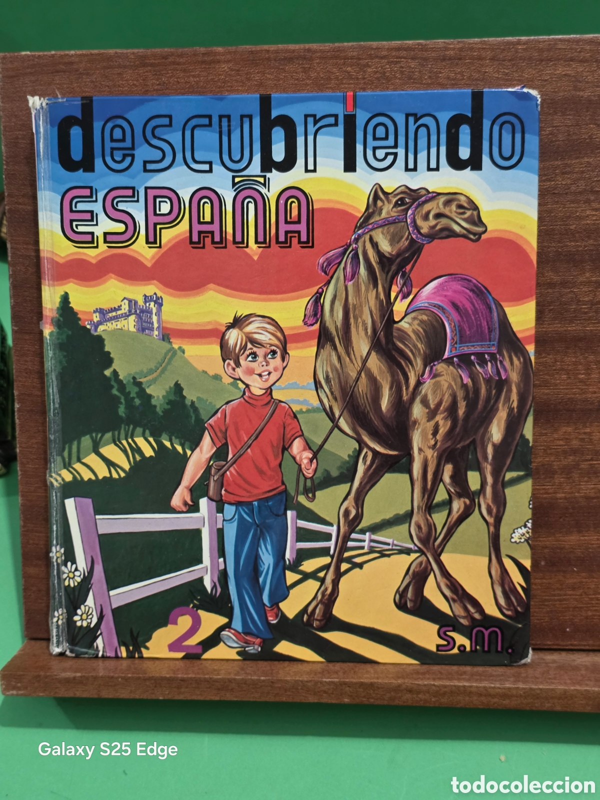 Libros de segunda mano: &rdquo;&rdquo;DESCUBRIENDO ESPA&Ntilde;A&rdquo;&rdquo;..2...BIBLIOTECAS DEL AULA...JUAN ANTONIO MARRERO...EDICIONES S.M...1976..