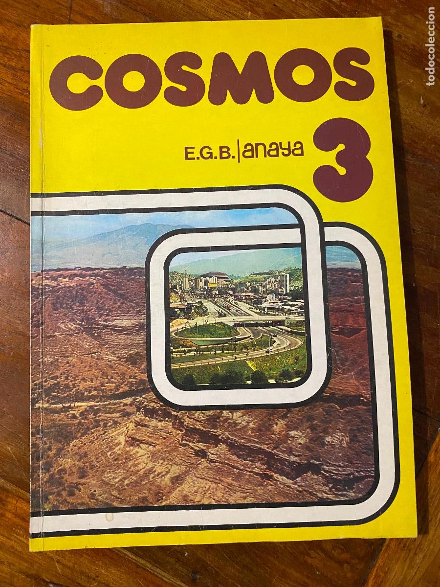 Libros de segunda mano: LIBRO TEXTO ESCOLAR ESCUELA 3 EGB COSMOS NATURALEZA SOCIALES ANAYA. A&Ntilde;O 1981