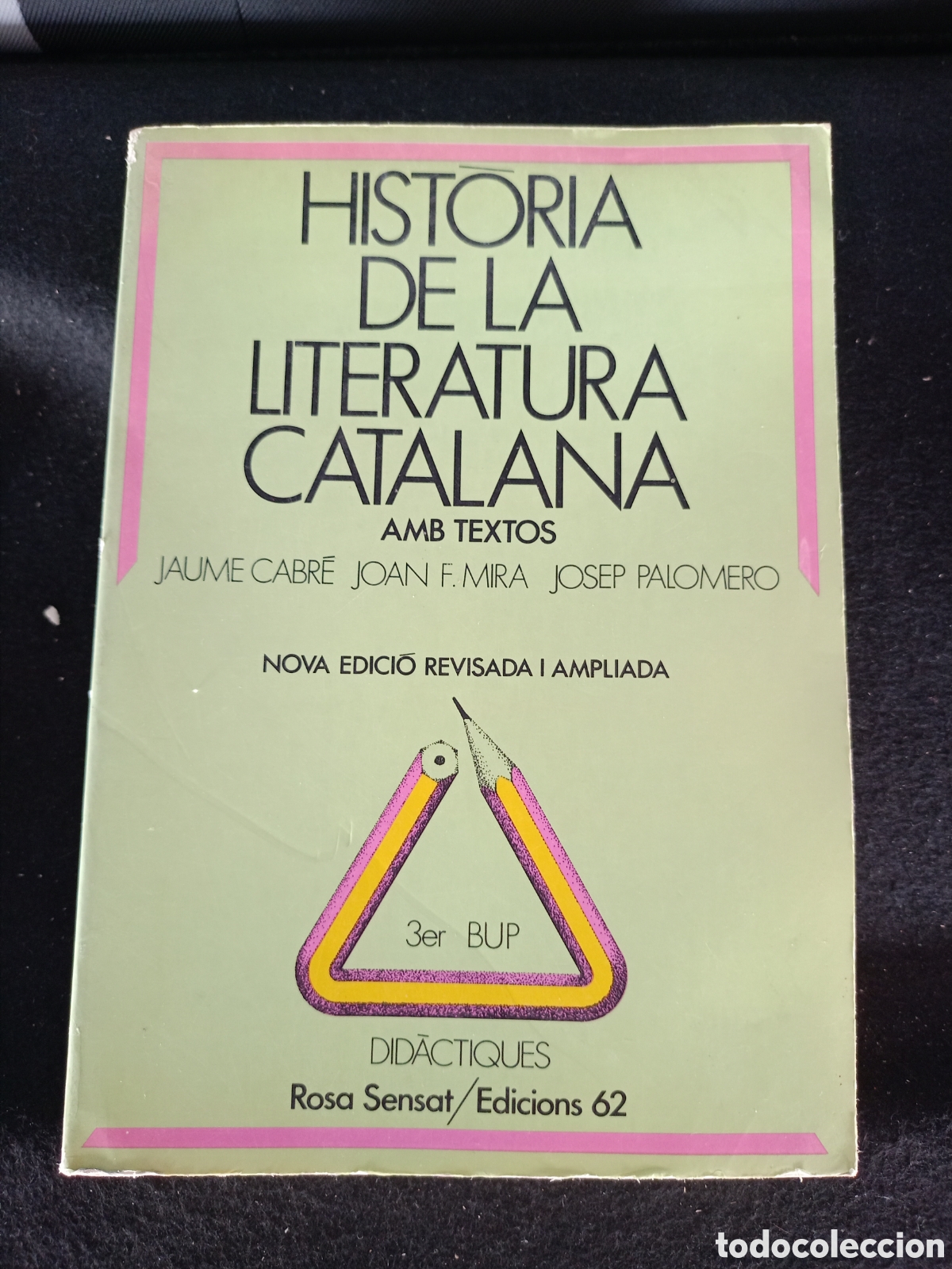 Libros de segunda mano: Hist&ograve;ria de la literatura catalana amb textos. 3er BUP