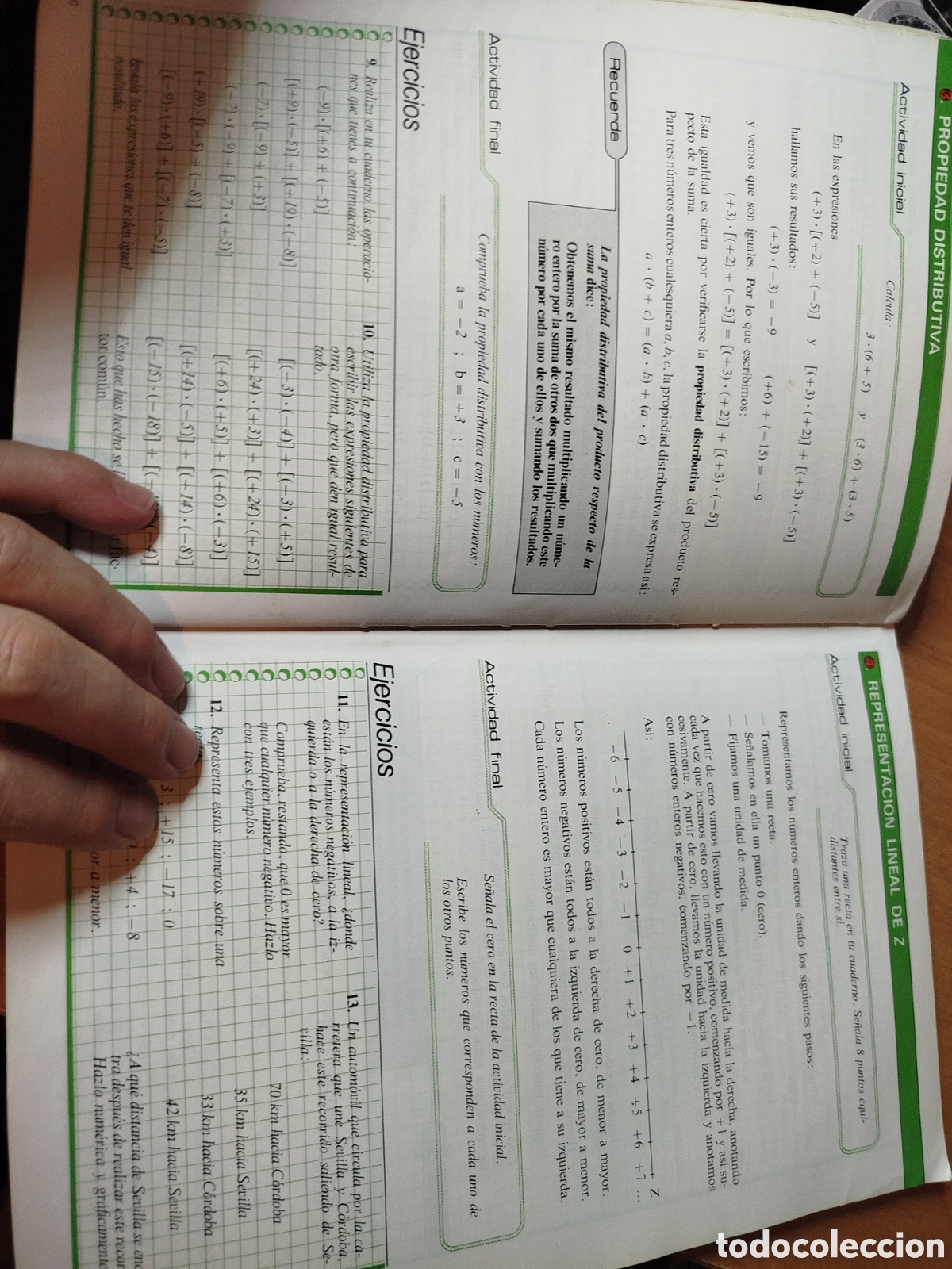 Libros de segunda mano: Matem&aacute;ticas 7 EGB. Equipo Granada mats. Luis Rico - Foto 4