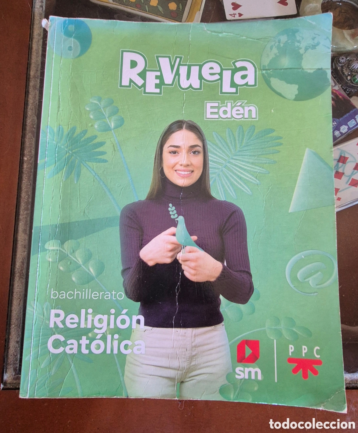 Libros de segunda mano: Religi&oacute;n Cat&oacute;lica - Bachillerato (Proyecto REvuela Ed&eacute;n)