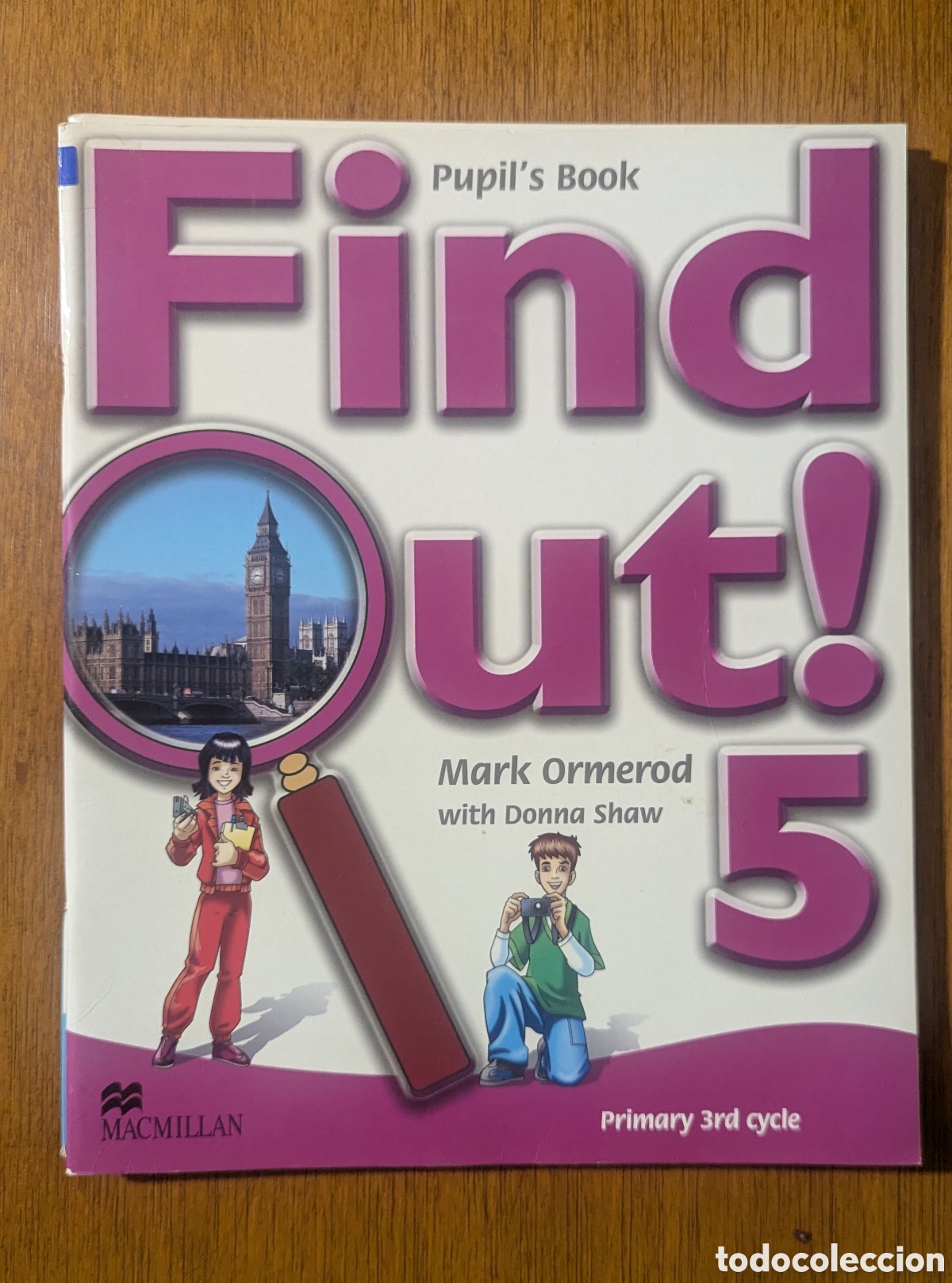 Libros de segunda mano: Find Out Libros de Ingl&eacute;s 4, 5 y 6 de Primaria Macmillan - Foto 4