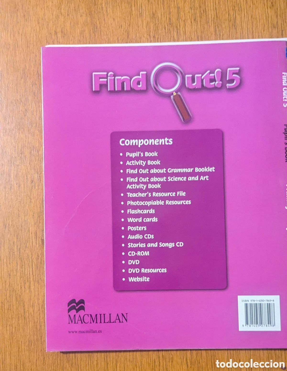 Libros de segunda mano: Find Out Libros de Ingl&eacute;s 4, 5 y 6 de Primaria Macmillan - Foto 5