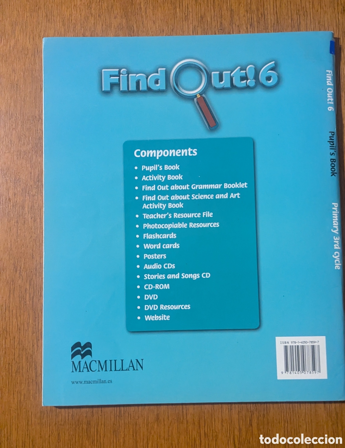 Libros de segunda mano: Find Out Libros de Ingl&eacute;s 4, 5 y 6 de Primaria Macmillan - Foto 7