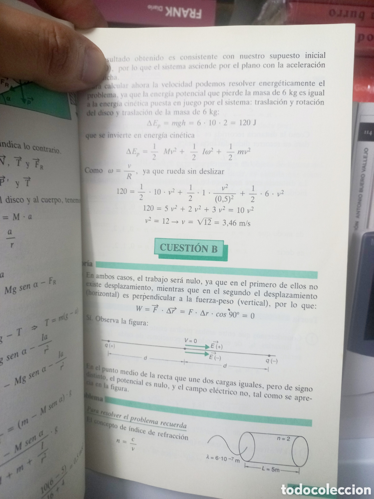 Libros de segunda mano: Libro-Selectividad F&iacute;sica- C.O.U (1990) - Foto 2