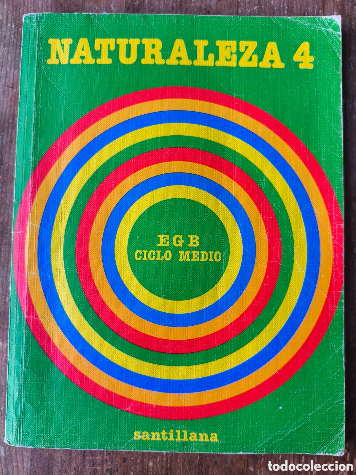Libros de segunda mano: LIBRO DE TEXTO NATURALEZA 4 EGB EDITORIAL SANTILLANA A&Ntilde;O 1982