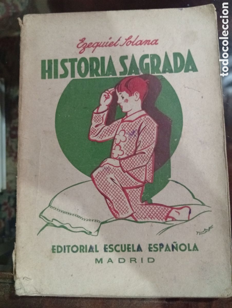 Libros de segunda mano: Historia sagrada ( Ezequiel Solana ) - Foto 1