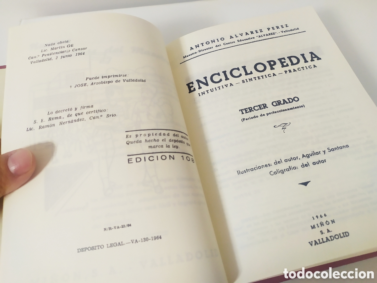 Libros de segunda mano: ENCICLOPEDIA ALVAREZ SEGUNDO Y TERCER GRADO EDITORIAL EDAF - Foto 21