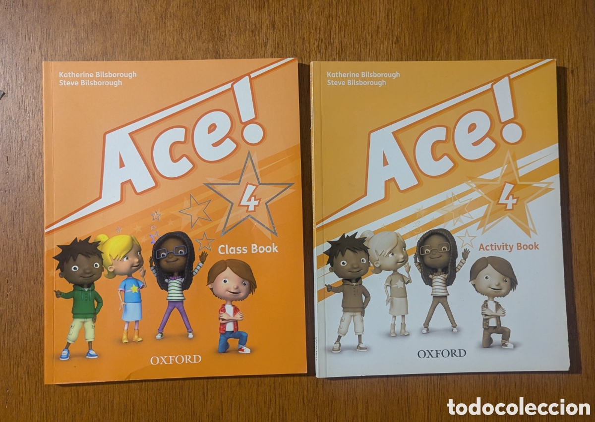 Libros de segunda mano: Pack libros ingl&eacute;s Ace 4 Oxford (Class & Activity)