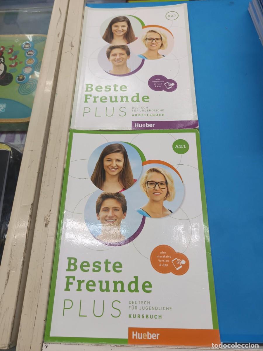 Libros de segunda mano: BESTE FREUNDE PULS A2.1 LIBRO Y CUADERNO HUEBER