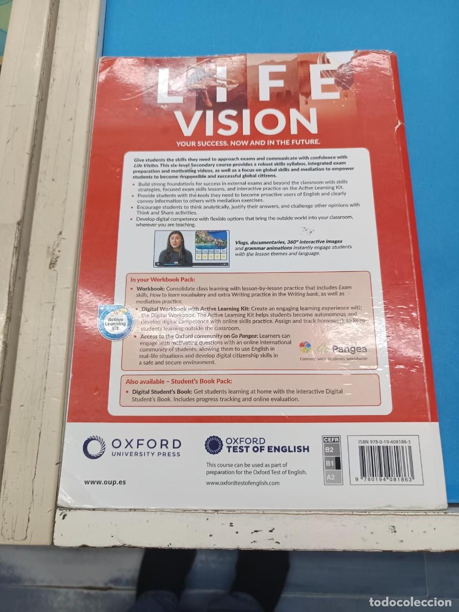 Libros de segunda mano: LIFE VISION ORKBOOK B1 PRE-INTERMEDIATE OXFROD - Foto 2