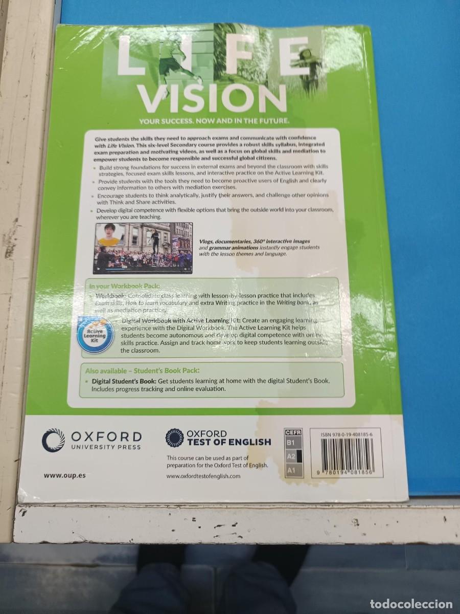 Libros de segunda mano: LIFE VISION WORKBOOK A2 ELEMENTARY OXFROD - Foto 2