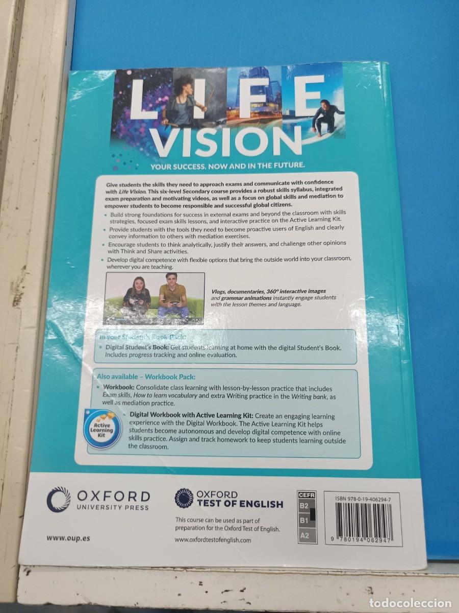 Libros de segunda mano: LIFE VISION STUDENT S BOOK PACK B1 INTERMEDIATE OXFROD - Foto 2