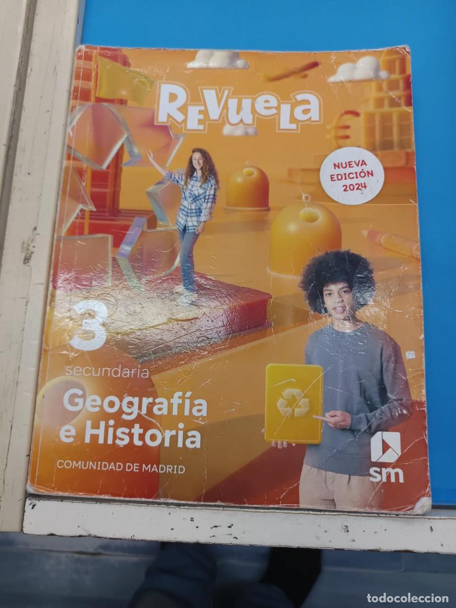 Libros de segunda mano: GEOGRAFIA E HISTORIA 3&ordm; ESO COMUNIDAD DE MADRID S.M.