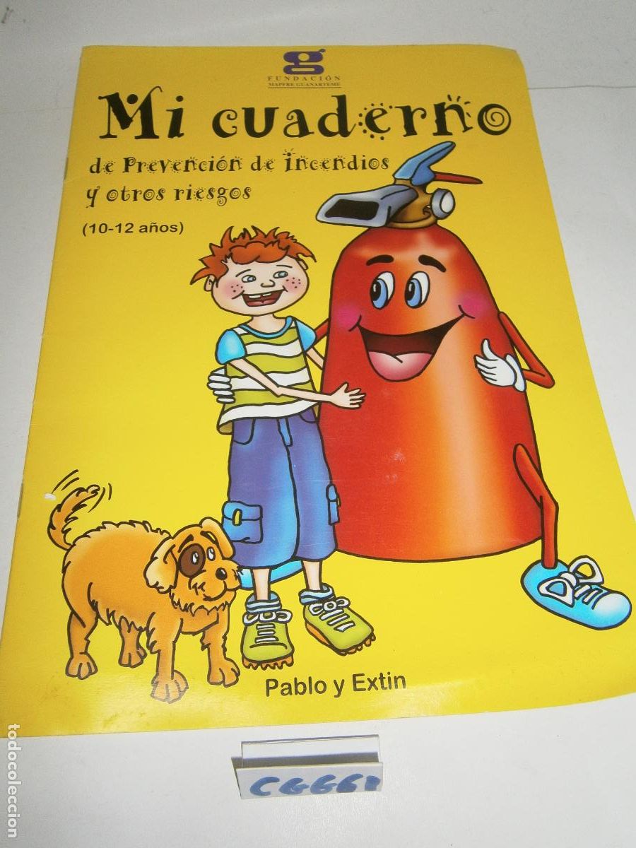 Libros de segunda mano: MI CUADERNO DE PREVENCION DE INCENDIOS Y OTROS RIESGOS