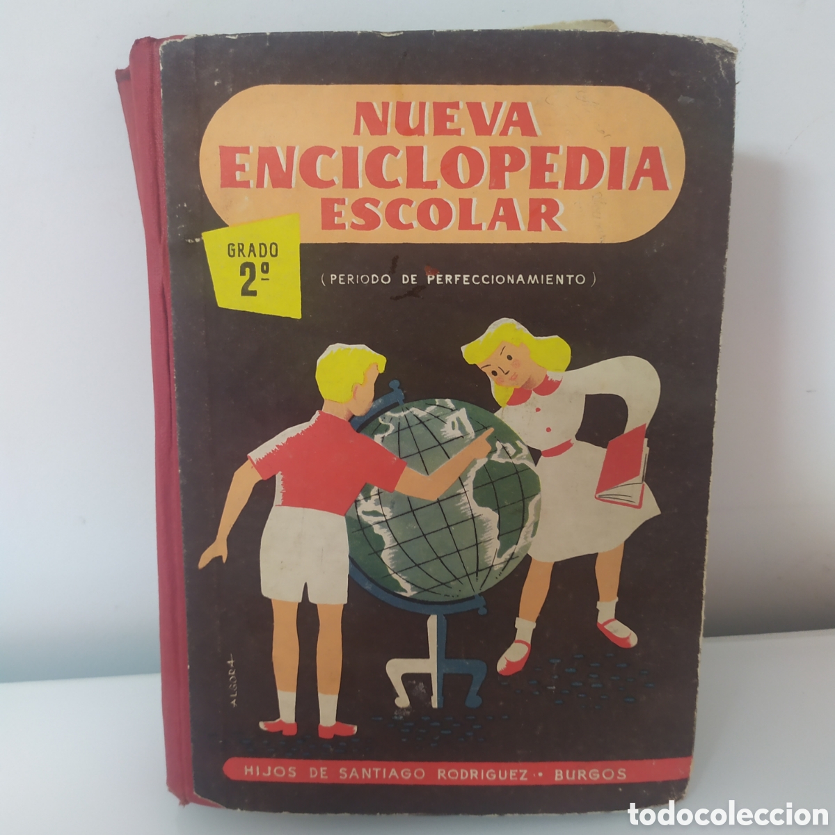 Libros de segunda mano: Nueva enciclopedia escolar 2&ordm; grado - Hijos de Santiago Rodriguez - 1954 - perfeccionamiento