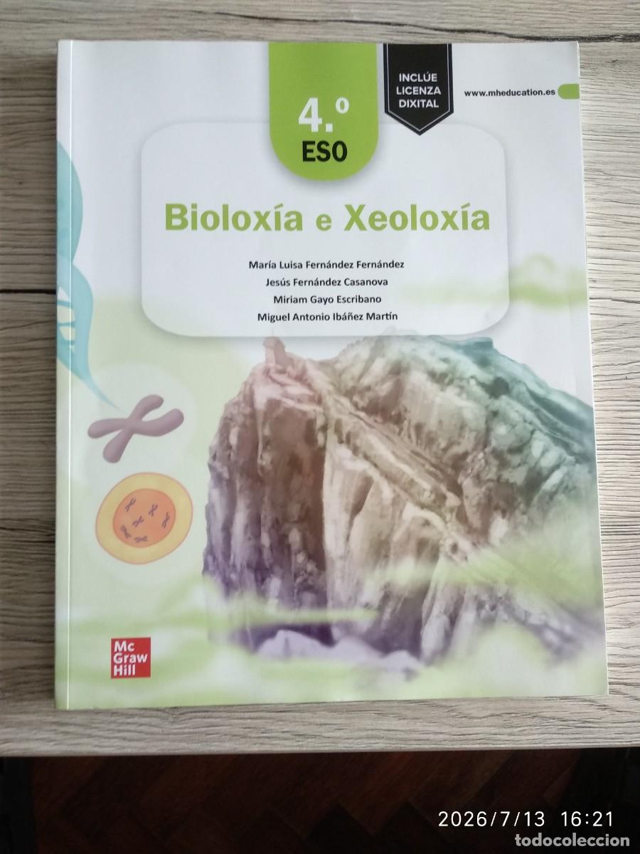 Libros de segunda mano: Biolox&iacute;a e xeolox&iacute;a 4 ESO