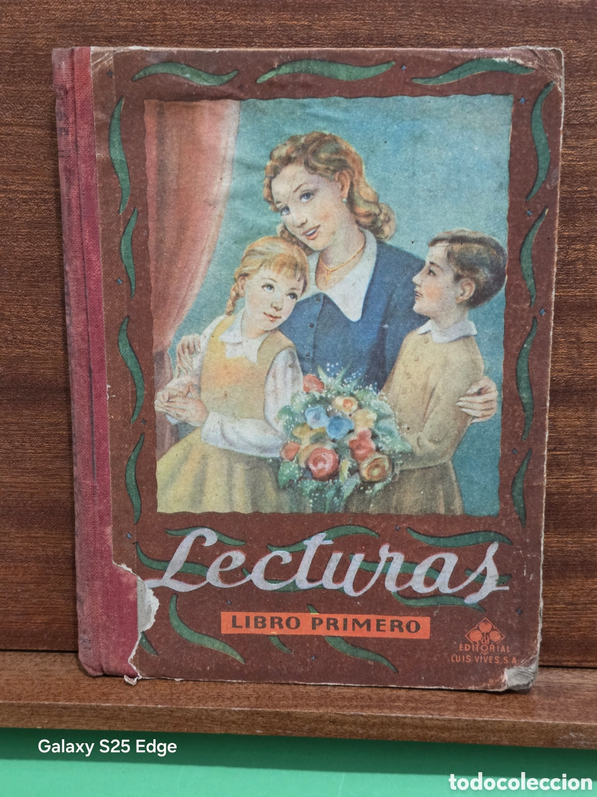 Libros de segunda mano: &rdquo;&rdquo;LECTURAS&rdquo;&rdquo;...LIBRO PRIMERO...EDITORIAL LU&Iacute;S VIVES...1950...