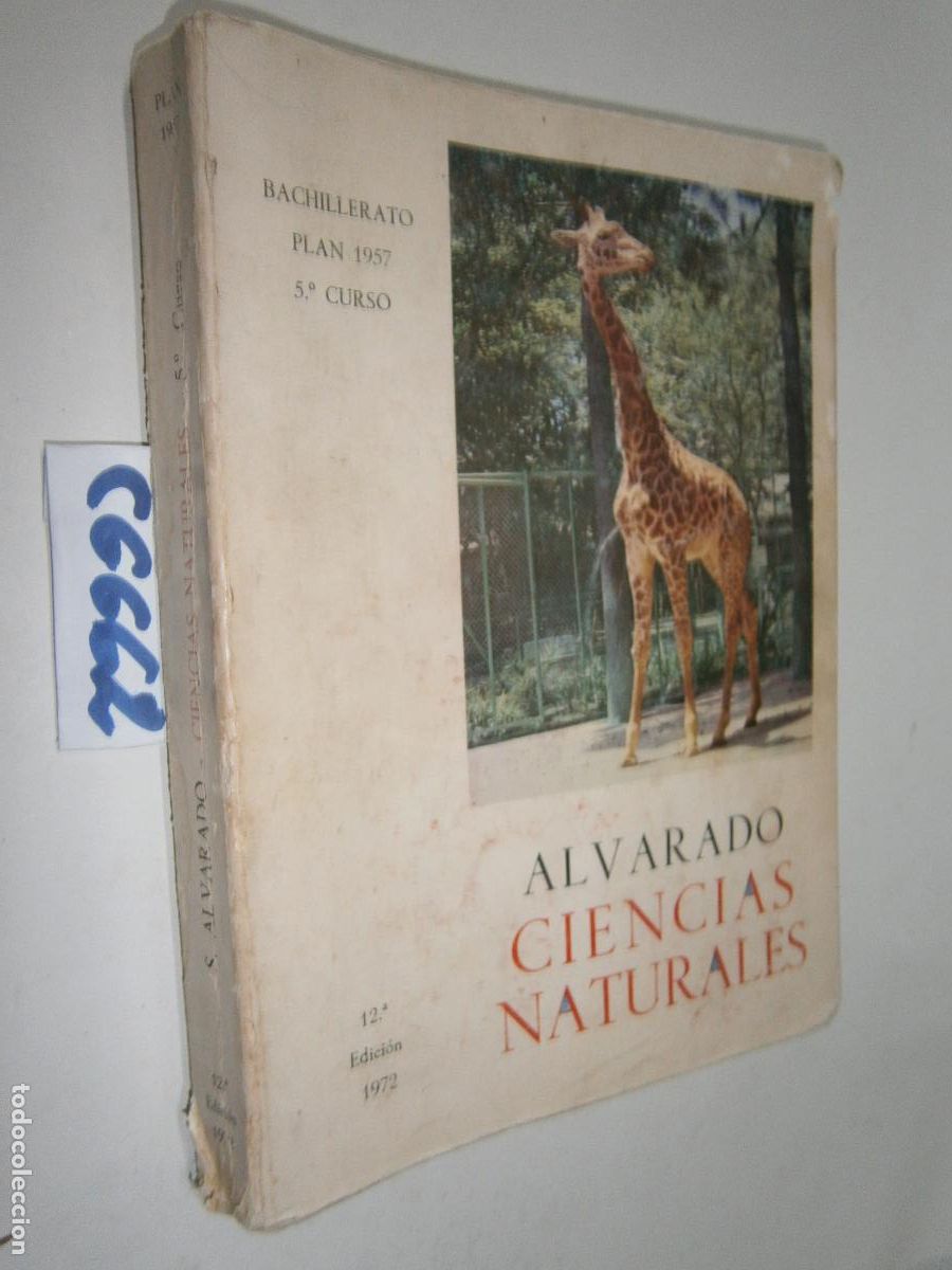 Libros de segunda mano: ANTIGUO LIBRO DE TEXTO - CIENCIAS NATURALES 5&ordm;