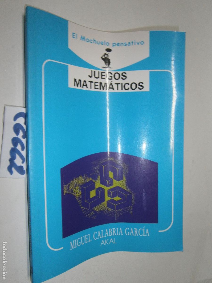 Libros de segunda mano: ANTIGUO LIBRO DE TEXTO - JUEGOS MATEMATICOS - Foto 1
