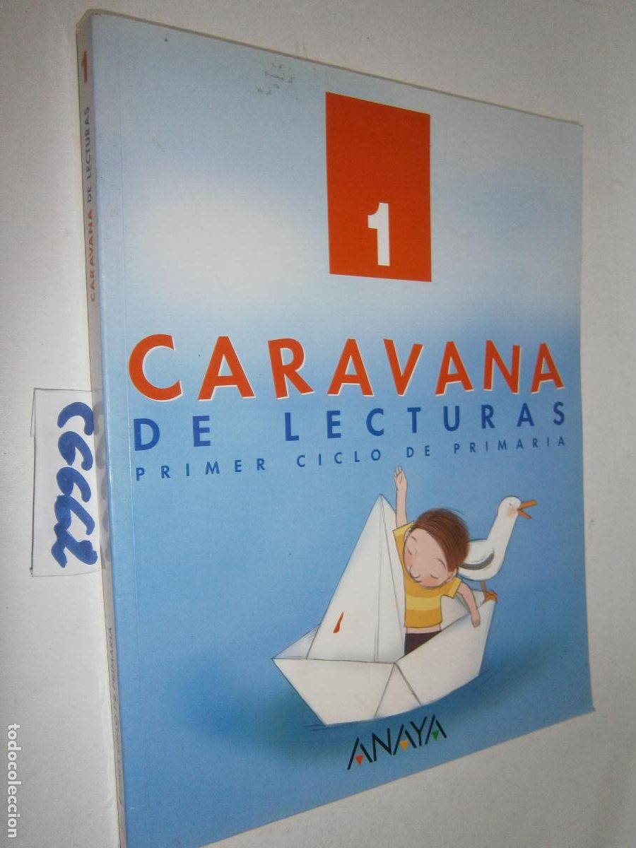 Libros de segunda mano: ANTIGUO LIBRO DE TEXTO - CARAVANA DE LECTURAS - 1ER. CICLO PRIMARIA