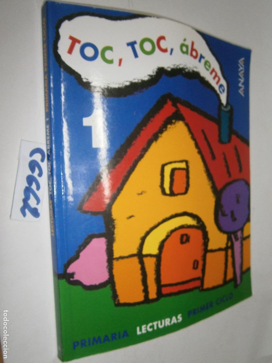 Libros de segunda mano: ANTIGUO LIBRO DE TEXTO - TOC, TOC, ABREME - PRIMARIA - Foto 1