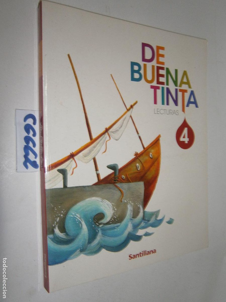 Libros de segunda mano: ANTIGUO LIBRO DE TEXTO - DE BUENA TINTA - LECTURA 4&ordm; EGB