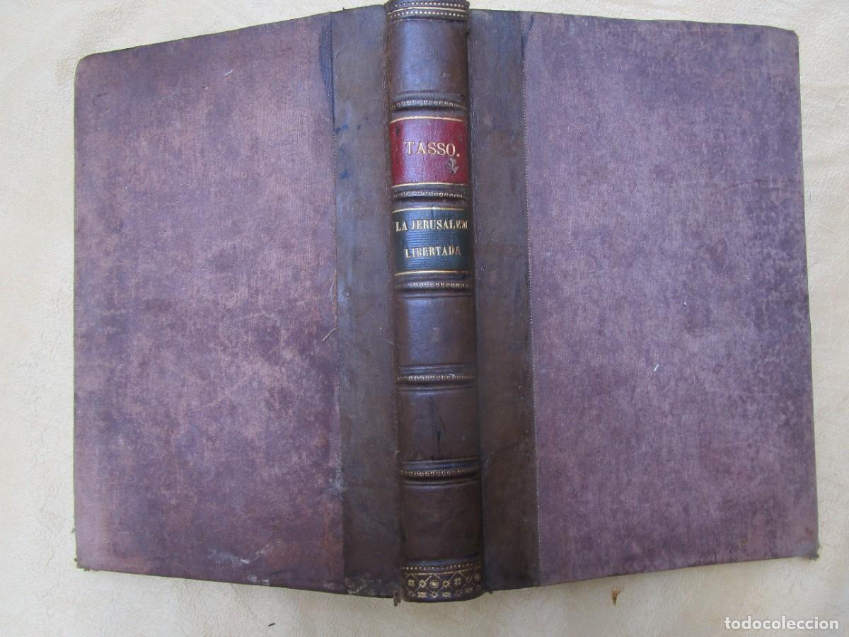 Libros de segunda mano: Novela hist&oacute;rica - La Jerusal&eacute;n Libertada - Torcuato Tasso - 1873 366pp. + 3 Edi La ilustraci&oacute;n 1873