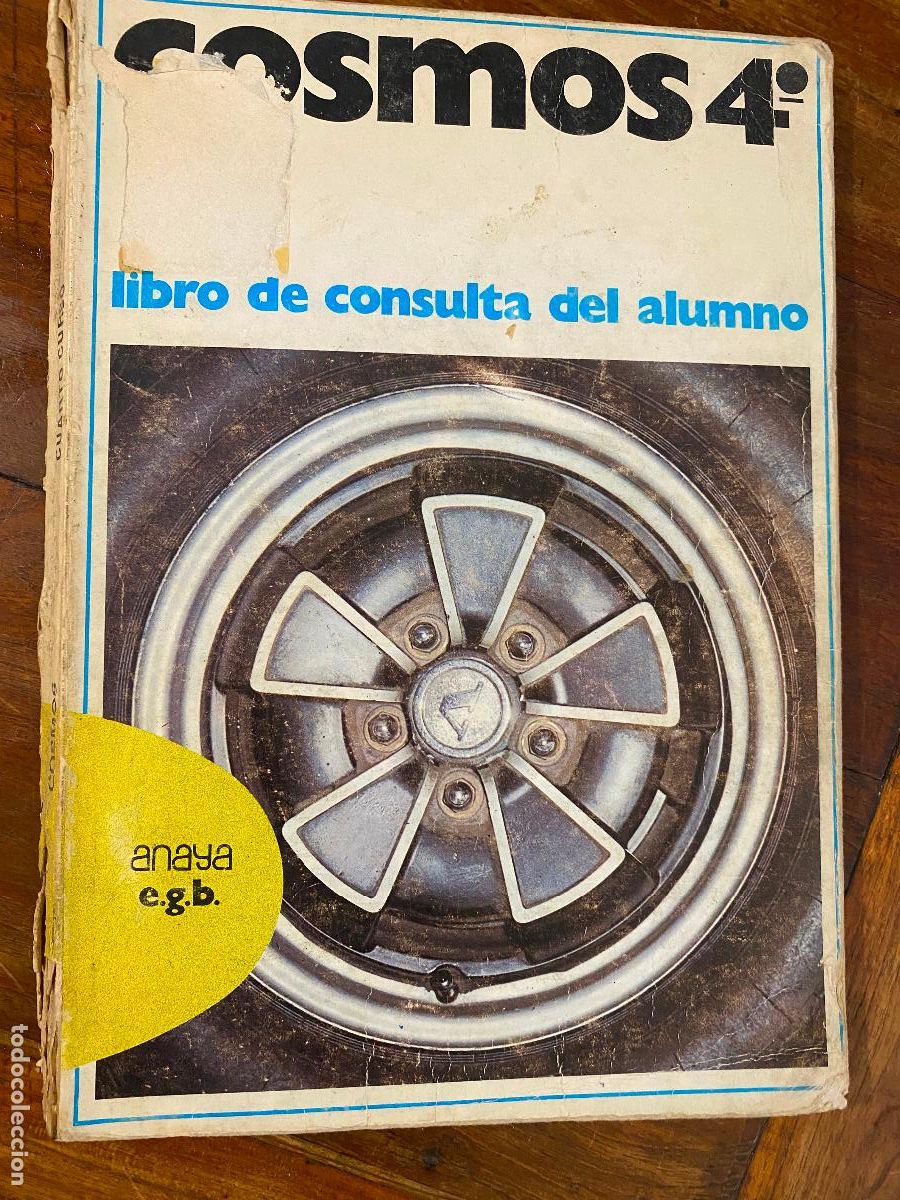 Libros de segunda mano: COSMOS 4&ordm; - LIBRO DE CONSULTA DEL ALUMNO - &Aacute;REA NATURAL Y SOCIAL - ANAYA 1972