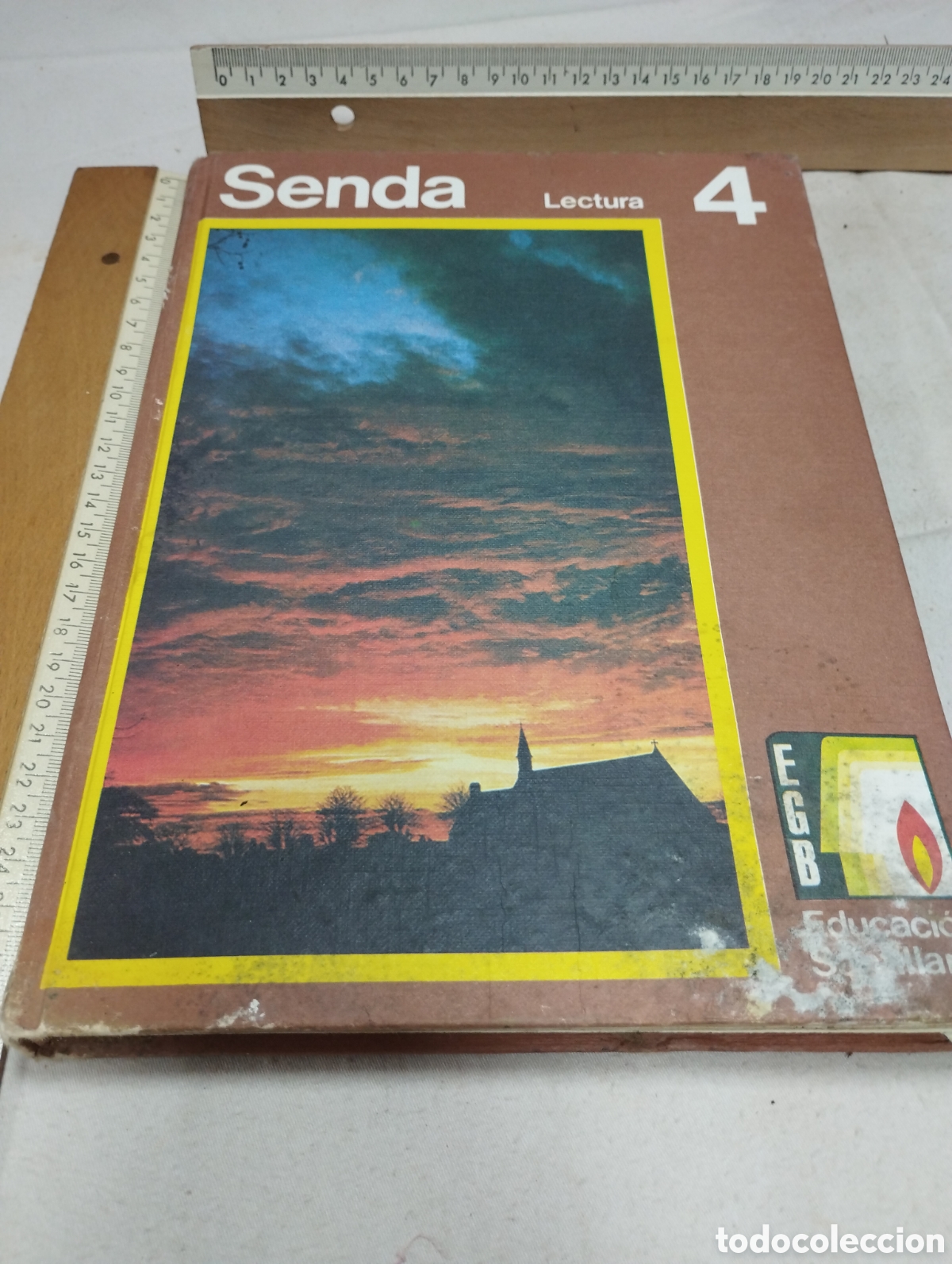 Libros de segunda mano: Senda 4. Lectura. EGB. Editorial Santillana, 1973