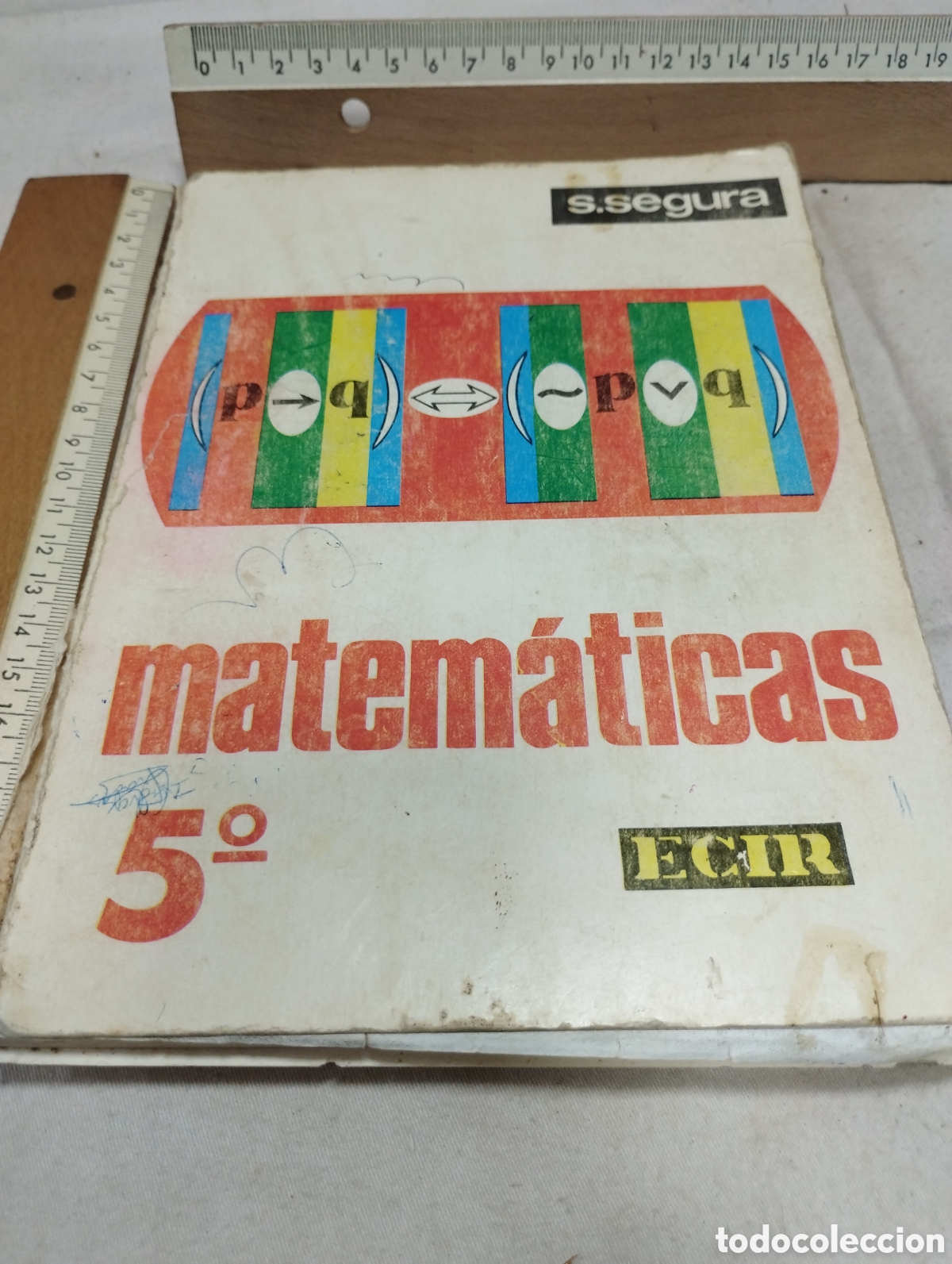 Libros de segunda mano: Matem&aacute;ticas 5&deg; EGB. Editorial ECIR. 1974