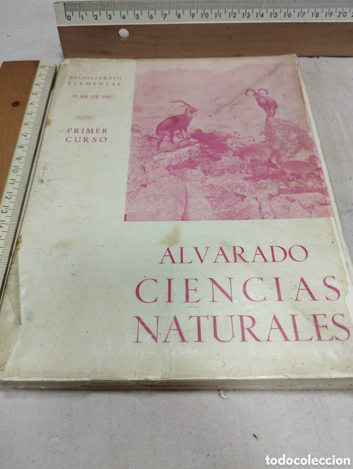 Libros de segunda mano: Alvarado. Ciencias naturales. Bachillerato elemental. 1967