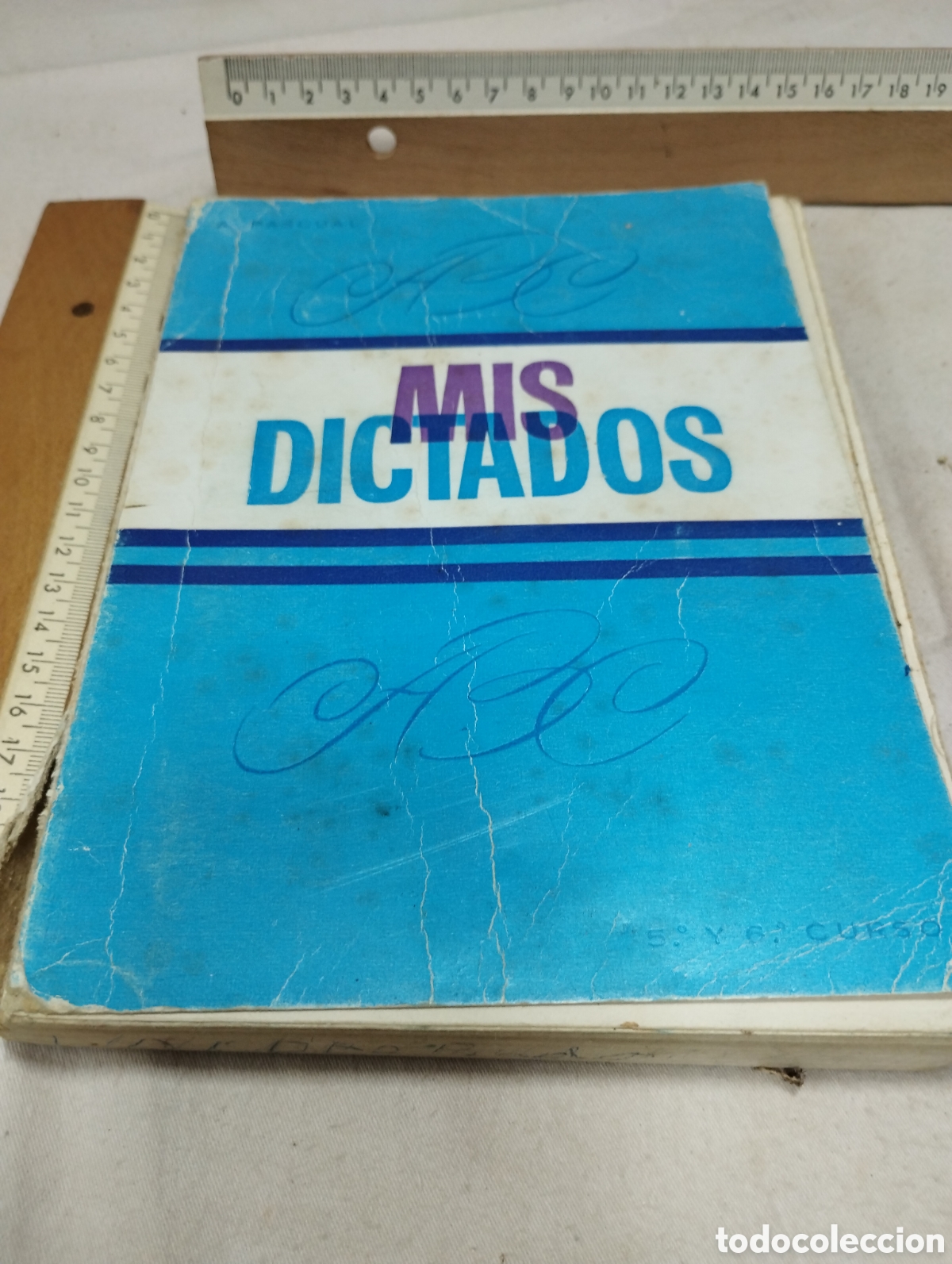 Libros de segunda mano: Mis dictados, 5&deg; y 6&deg; curso. A. Pascual.