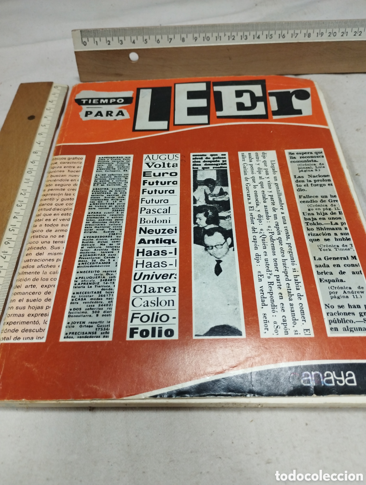 Libros de segunda mano: Tiempo para leer. Editorial Anaya, 1975