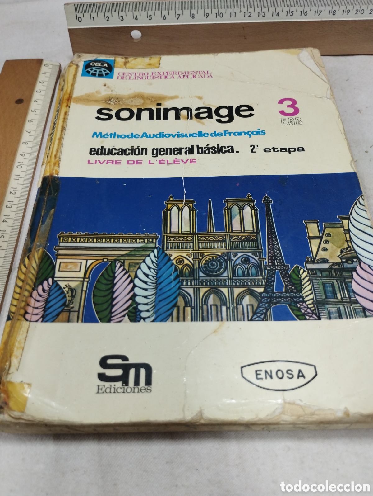 Libros de segunda mano: Sonimage 3&deg; EGB. Ediciones SM, 1972