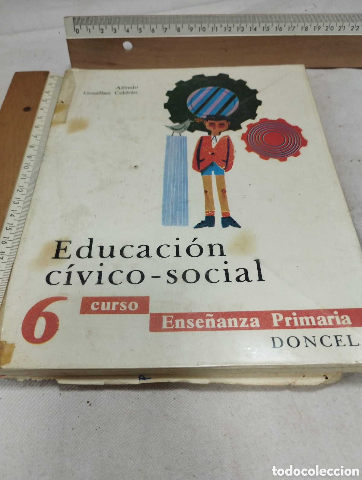 Libros de segunda mano: Educaci&oacute;n civico-social. 6&deg; curso de ense&ntilde;anza primaria. Editorial Doncel, 1968