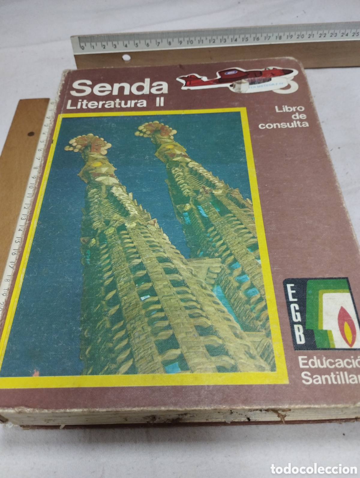 Libros de segunda mano: Senda literatura II. EGB, educaci&oacute;n Santillana, 1974