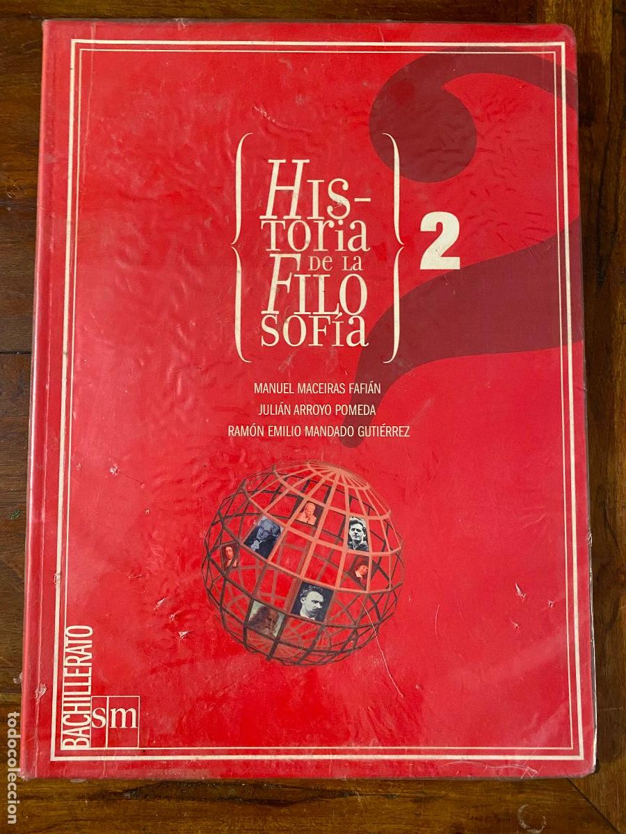 Libros de segunda mano: HISTORIA DE LA FILOSOF&Iacute;A 2 2&ordm; BACHILLERATO. SM 2009. LIBRO DE TEXTO