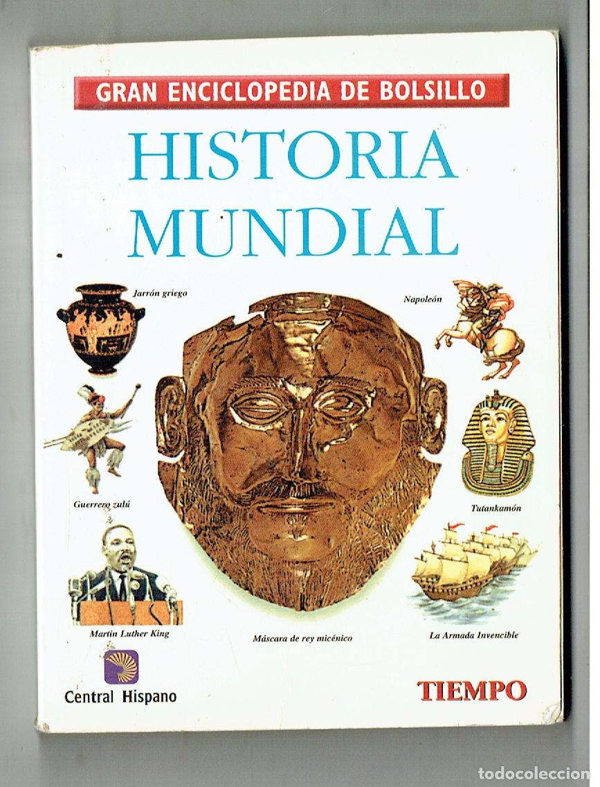 Libros de segunda mano: HISTORIA MUNDIAL. GRAN ENCICLOPEDIA DE BOLSILLO. TIEMPO. 1996.(Z/34.2)