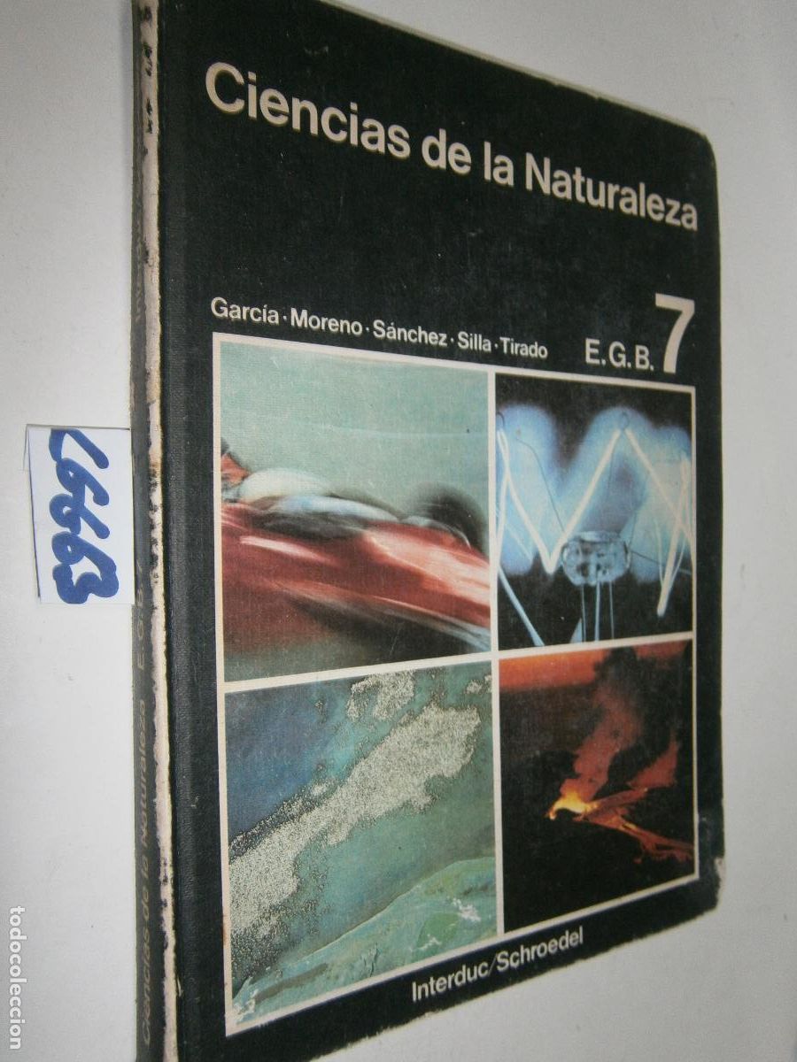 Libros de segunda mano: ANTIGUO LIBRO DE TEXTO - CIENCIAS DE LA NATURALEZA 7 EGB