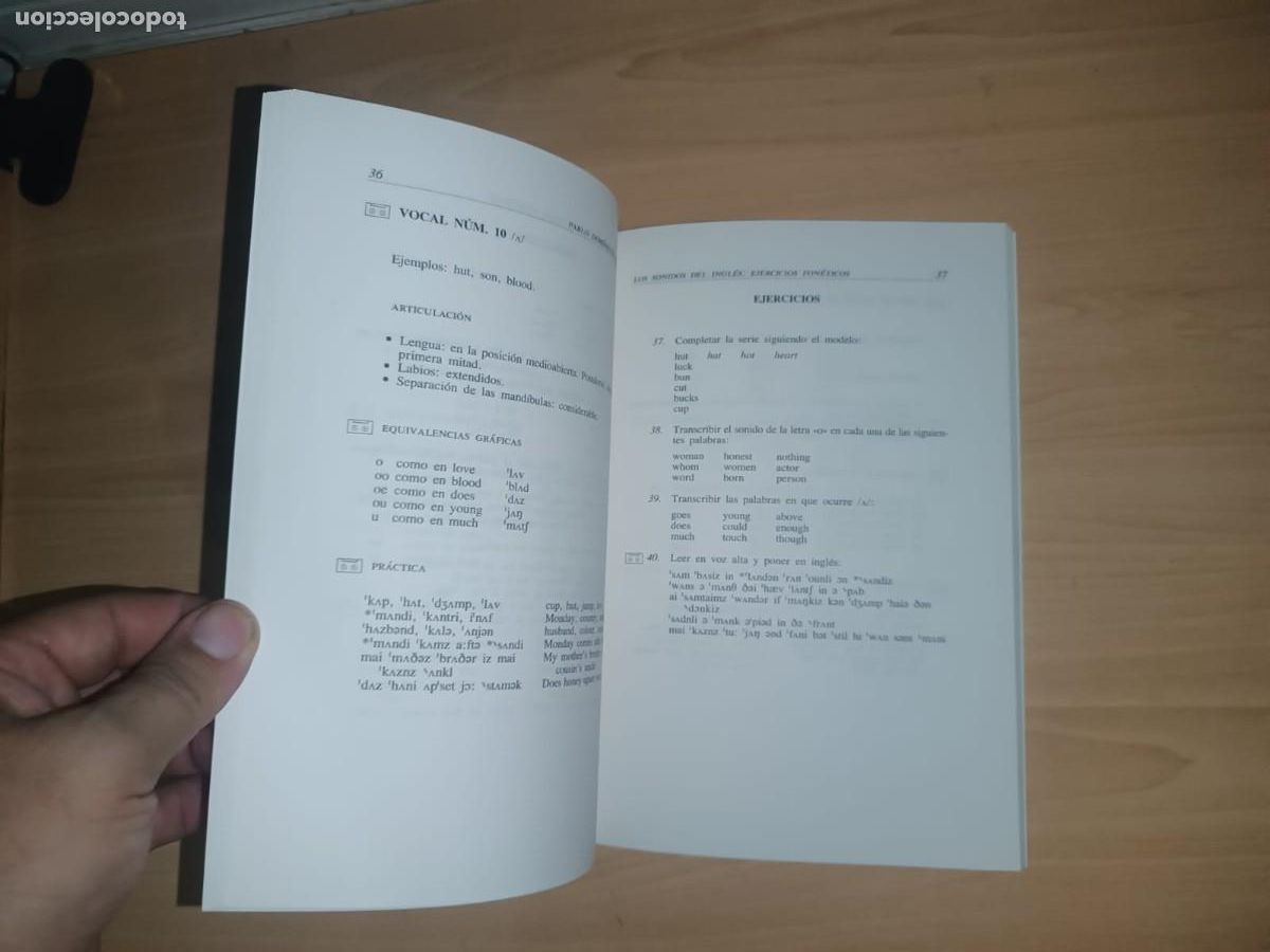 Libros de segunda mano: Pack INGL&Eacute;S UNED - 2 Cuadernos (Basic / Los Sonidos) + Estuche 2 Cassettes - &iexcl;Impecable! - Foto 6