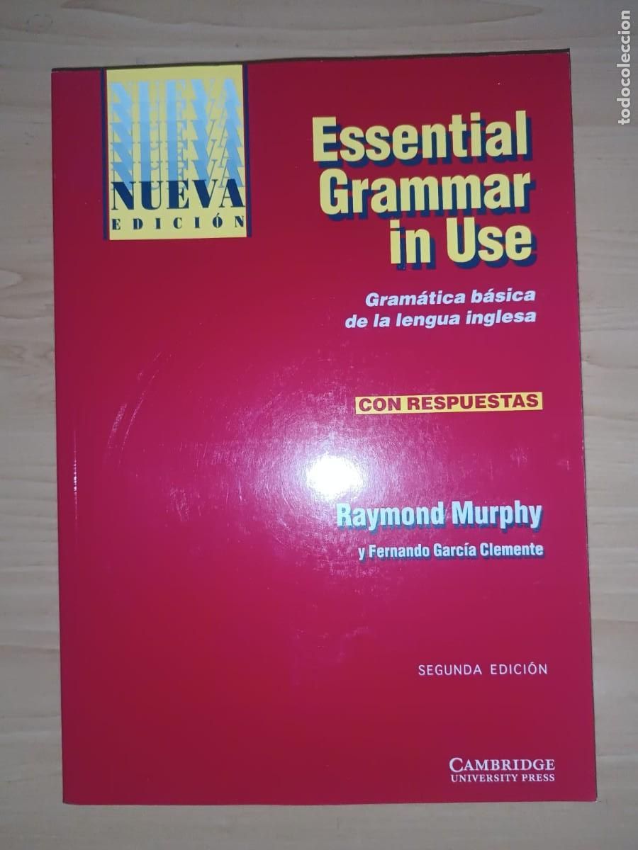 Libros de segunda mano: Libro ESSENTIAL GRAMMAR IN USE - 2&ordf; Edici&oacute;n Con Respuestas - Raymond Murphy - &iexcl;Nuevo! - Foto 1