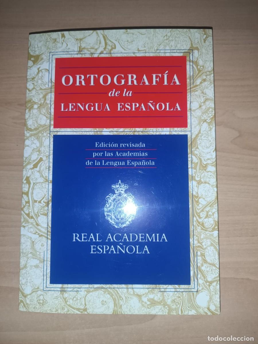 Libri di seconda mano: ORTOGRAF&Iacute;A DE LA LENGUA ESPA&Ntilde;OLA - Edici&oacute;n 1999 - Real Academia Espa&ntilde;ola - RAE