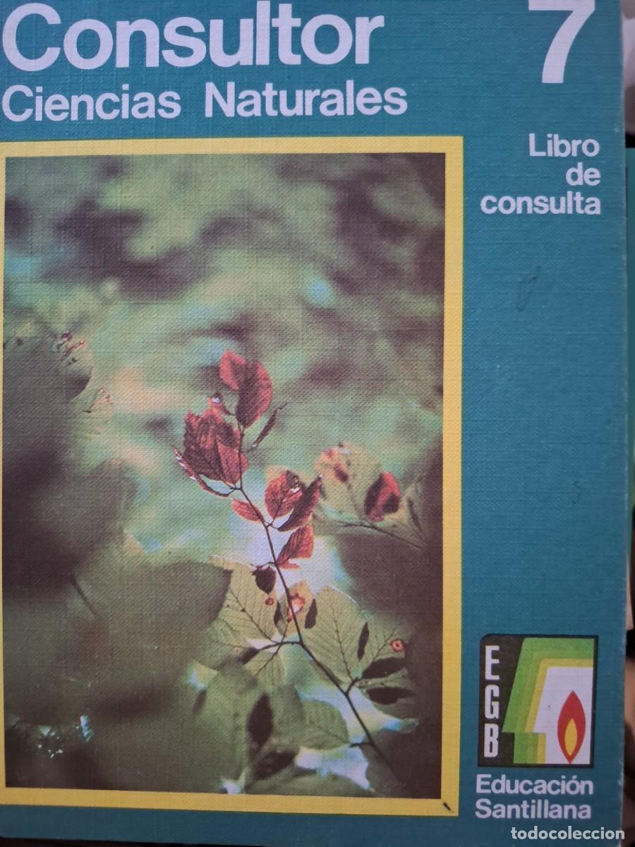 Libros de segunda mano: consultor ciencias naturales 7&ordm; EGB vv aa