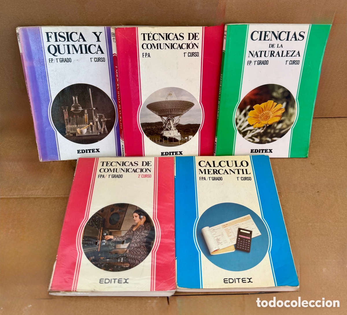Libros de segunda mano: Lote 5 libros FP administrativo (1r y 2o curso)