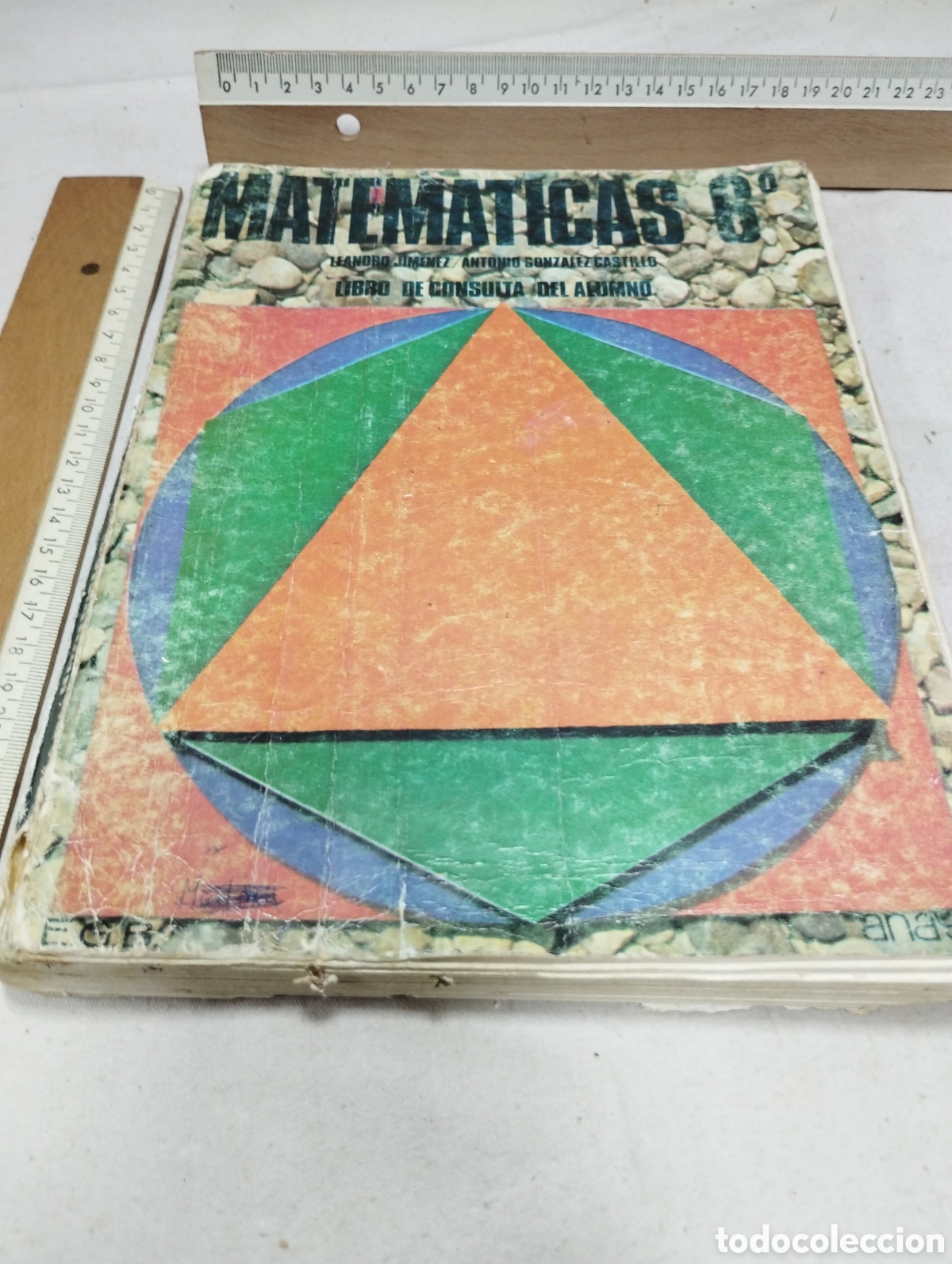 Libros de segunda mano: Matem&aacute;ticas 6&deg; EGB. Editorial Anaya, 1972